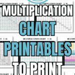 1-15 Multiplication Chart Printables to Print & Learn | SaturdayGift