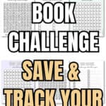 100 Book Challenge Save & Track Your Reading | SaturdayGift