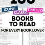 100 Iconic and Classic Books to Read | SaturdayGift