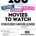 100 Iconic and Classic Movies to Watch | SaturdayGift