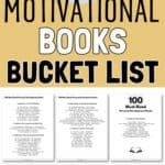 100 Motivational Books Bucket List | SaturdayGift