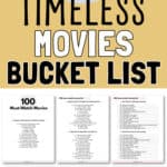 100 Timeless Movies Bucket List | SaturdayGift