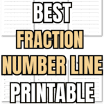 12 Best Fraction Number Line Printable Worksheets | SaturdayGift