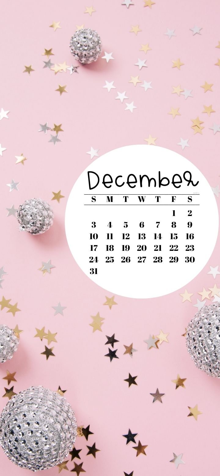 December 2023 Calendar Wallpaper - 48 Cute iPhone Backgrounds