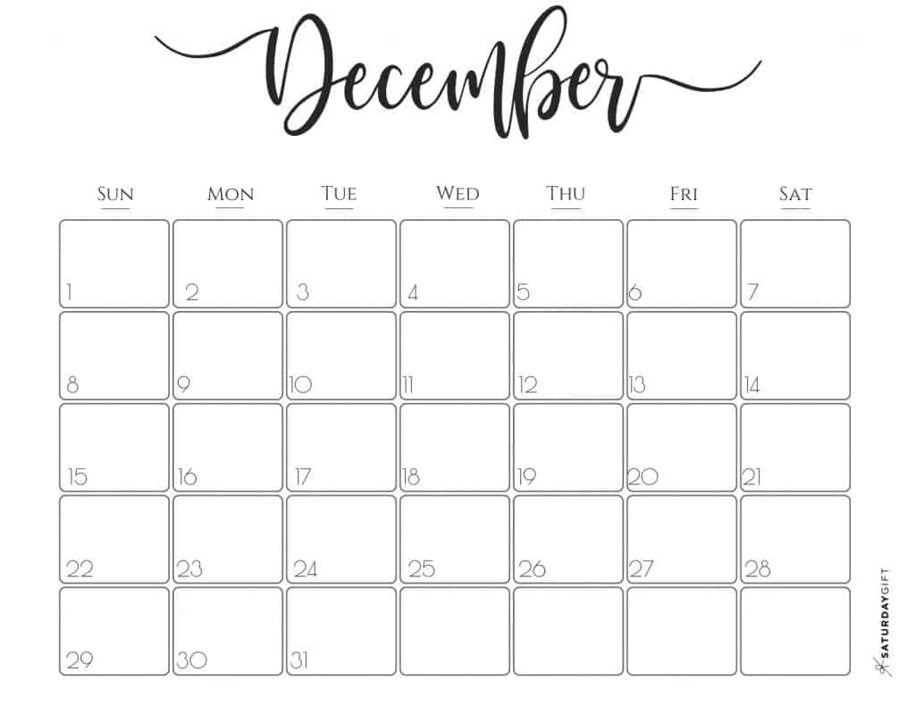 elegant-printable-monthly-calendar-2019-free-printables-saturdaygift