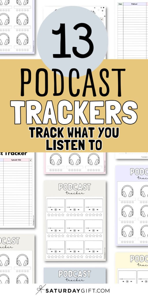 13 Podcast Trackers Track What You Listen To | SaturdayGift
