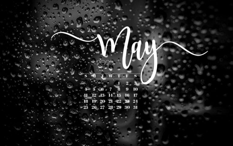 May Desktop Wallpaper - 21 Cute & Free May 2025 Calendar Backgrounds