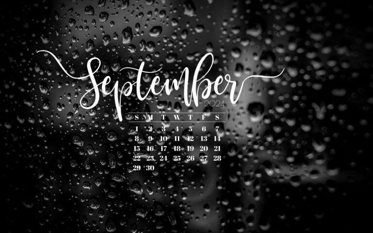 September Desktop Wallpaper - 21 Cute & Free September 2024 Calendar