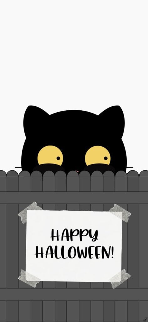 14. Happy Halloween says the cat | SaturdayGift