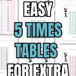 15 Easy 5 Times Tables for Extra Practice | SaturdayGift