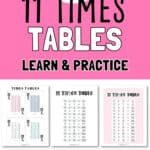 15 Eleven Times Tables - Learn & Practice | SaturdayGift
