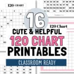 16 Cute & Helpful 120 Chart Printables - Classroom Ready | SaturdayGift