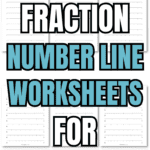 16 Fraction Number Line Worksheets for Learning | SaturdayGift