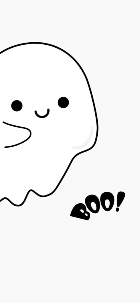 16. Cute ghost says boo! | SaturdayGift