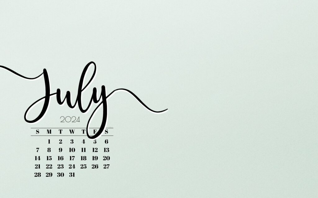July Desktop Wallpaper
