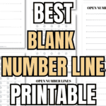 17 Best Blank Number Line Printable Worksheets | SaturdayGift