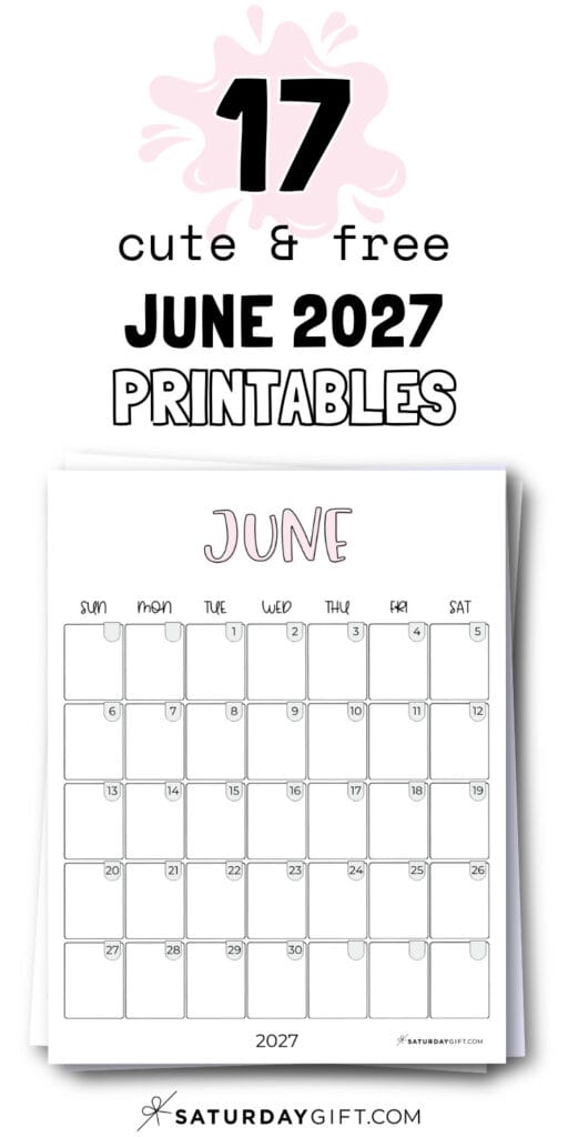 17 Cute & Free Printables | SaturdayGift