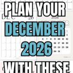 17 Plan Your December 2026 With These Calendars | SaturdayGift