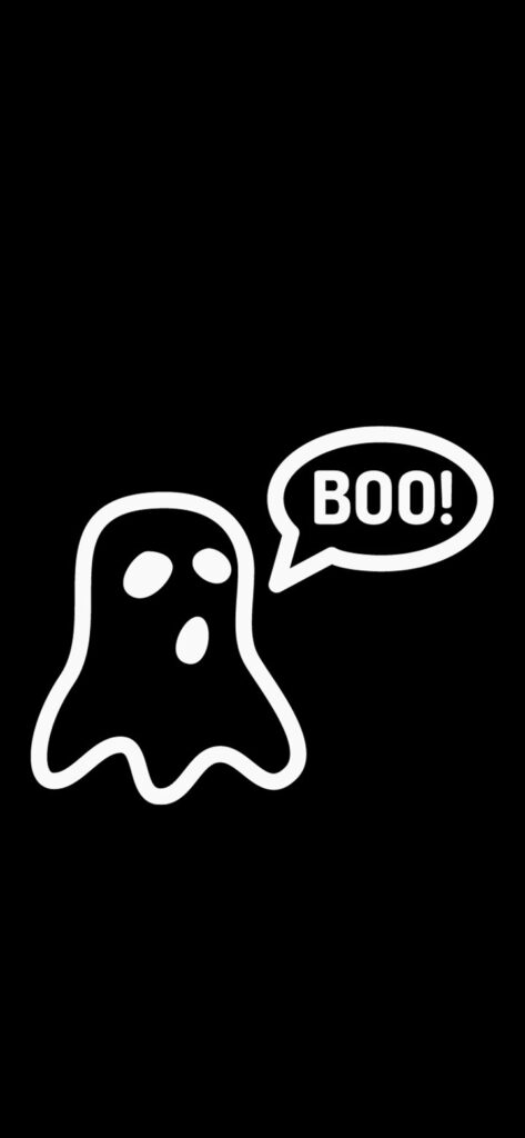 17. Ghost saying Boo! | SaturdayGift