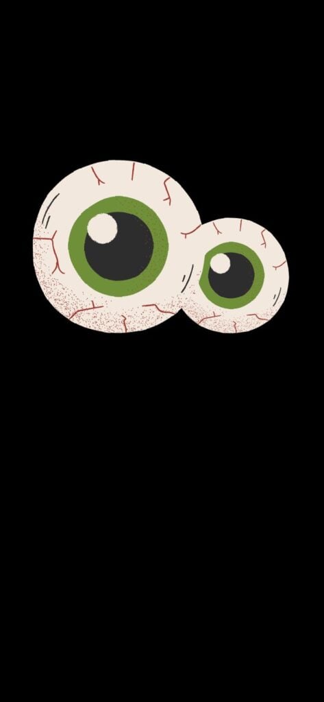 18. Halloween Wallpaper - Creepy eyes | SaturdayGift
