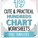 19 Cute & Printable Hundreds Chart Worksheets Free Templates - Print & Learn | SaturdayGift