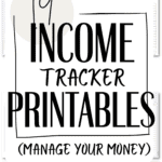 19 Income Tracker printables to manage your money | SaturdayGift