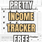 19 Pretty Income Tracker Free Printables | SaturdayGift