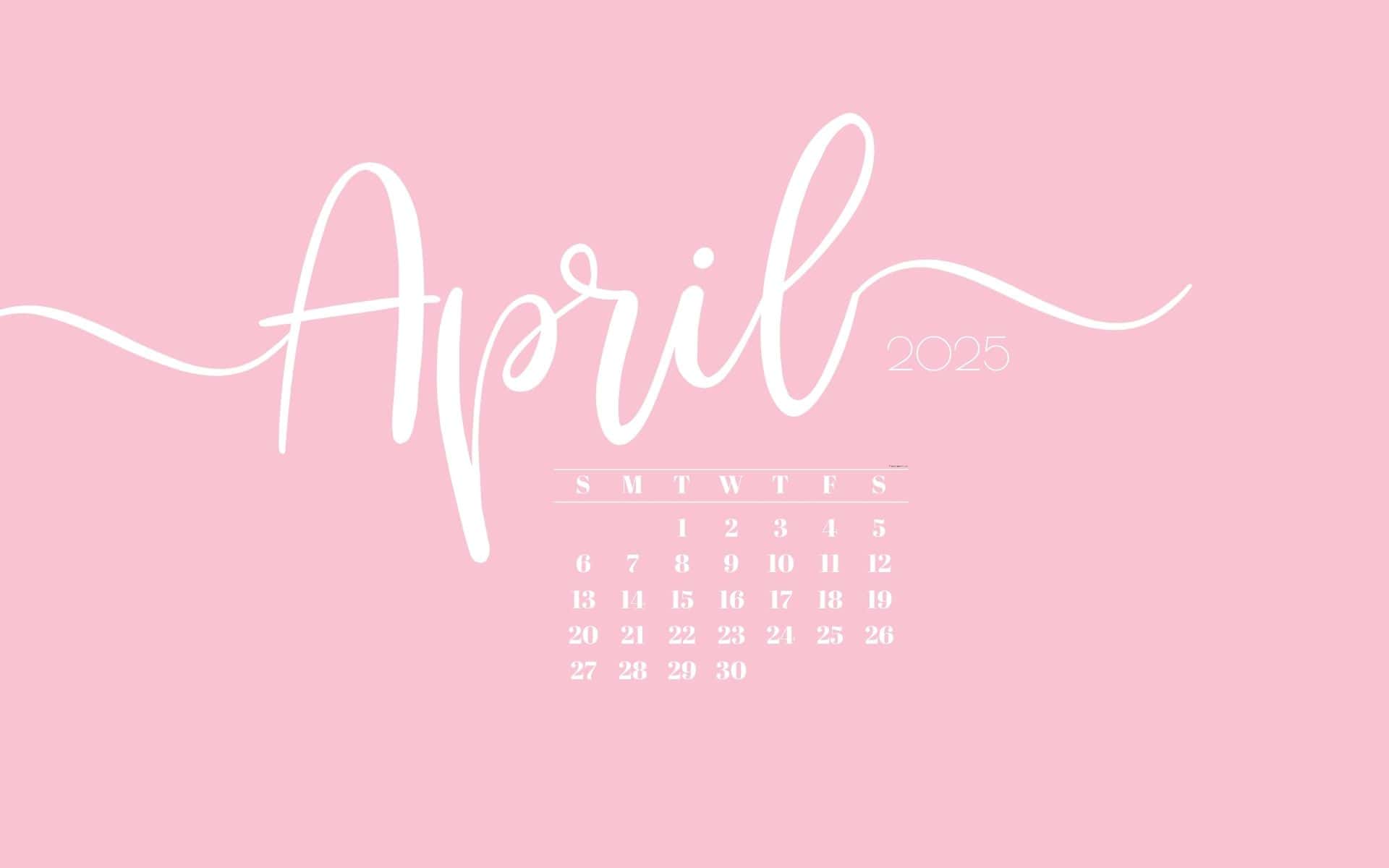 April Desktop Wallpaper 21 Cute & Free April 2025 Calendar Backgrounds