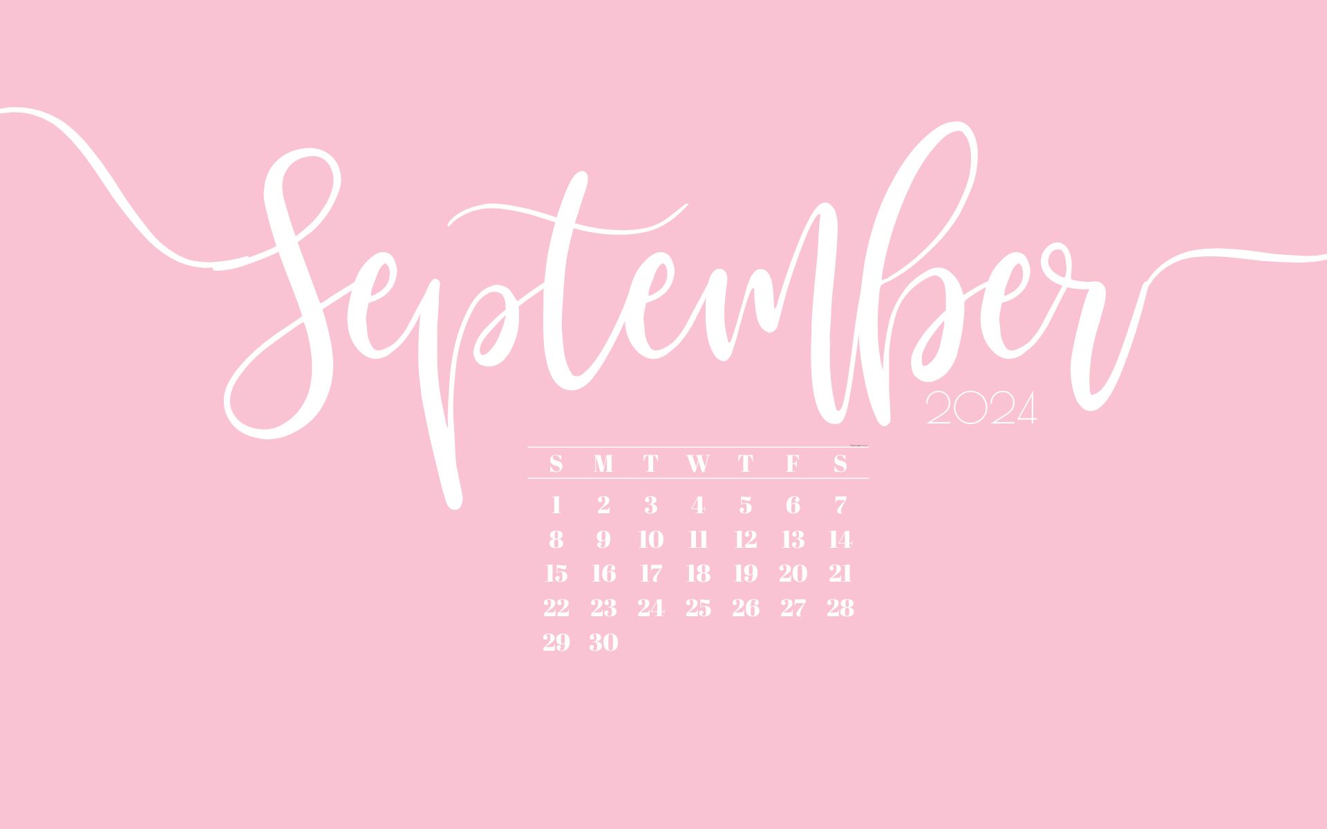 September Desktop Wallpaper - 21 Cute & Free September 2024 Calendar ...