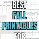 20+ Best Fall Printables for Planning | SaturdayGift