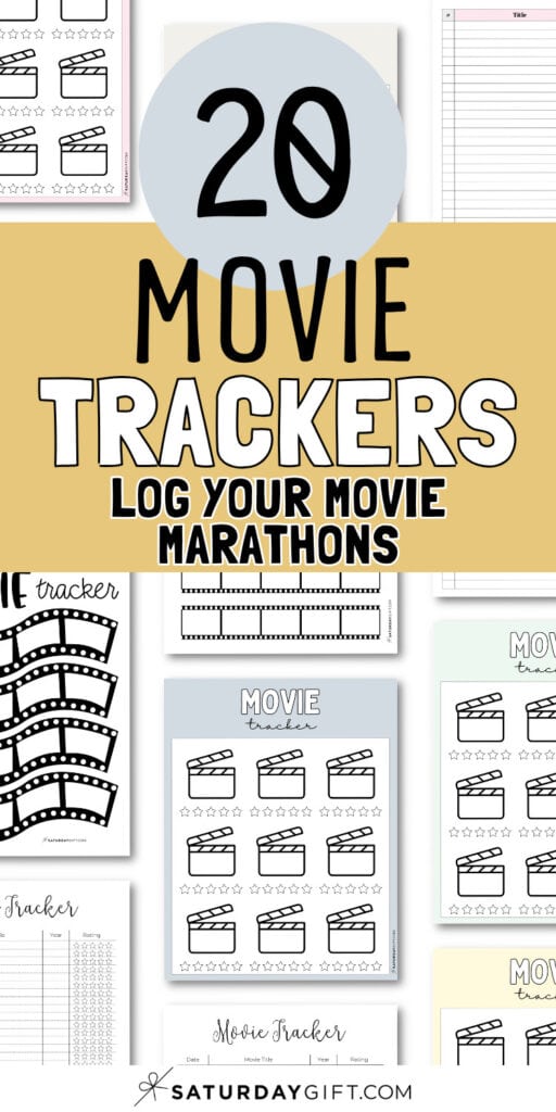 20 Movie Trackers | SaturdayGift