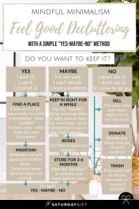 How To Declutter In The Simplest Way Possible The Yes Maybe No Method How To Declutter In The Simplest Way Possible The Yes Maybe No Method