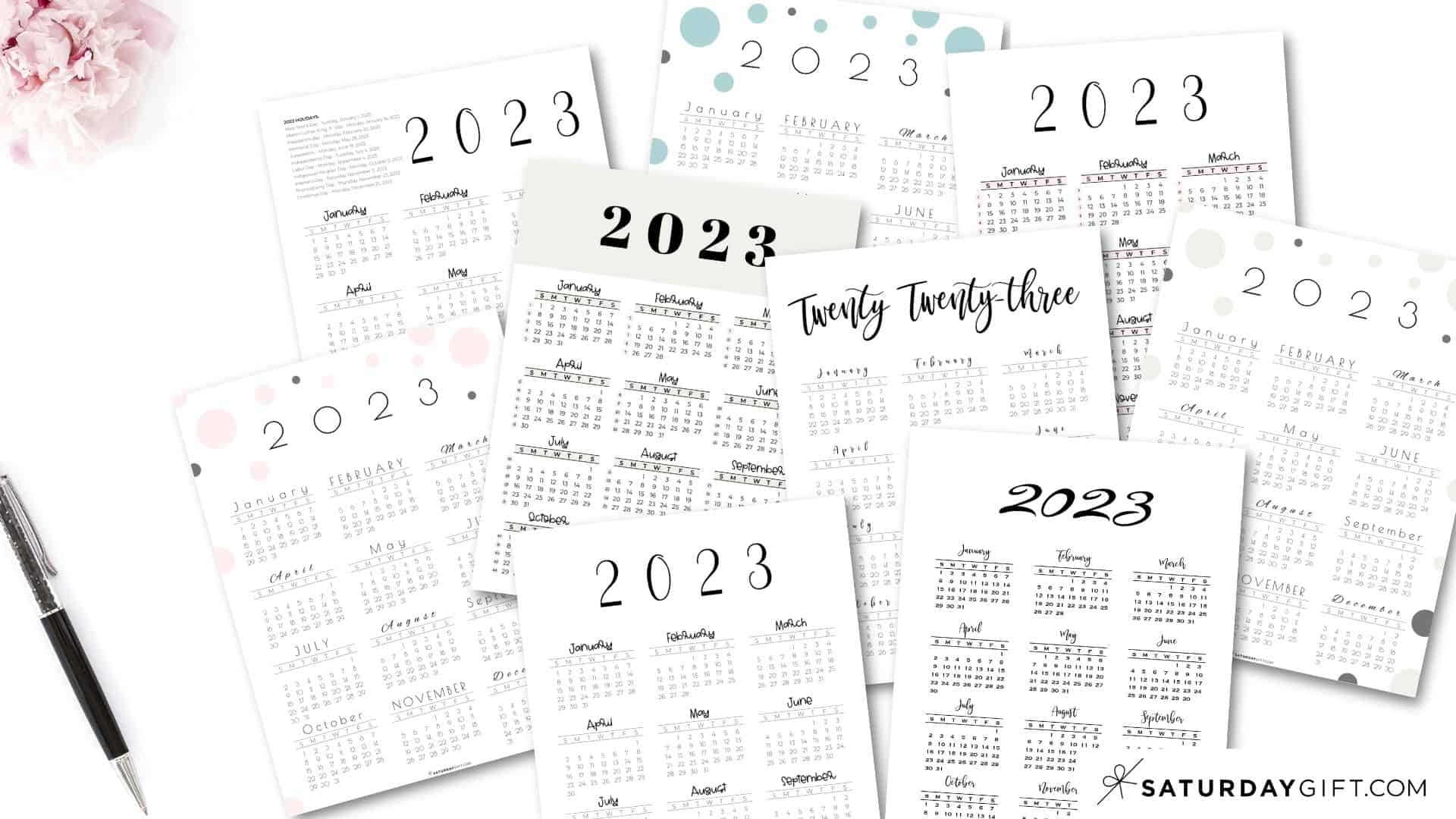 2023-calendar-printable-cute-free-2023-yearly-calendar-templates