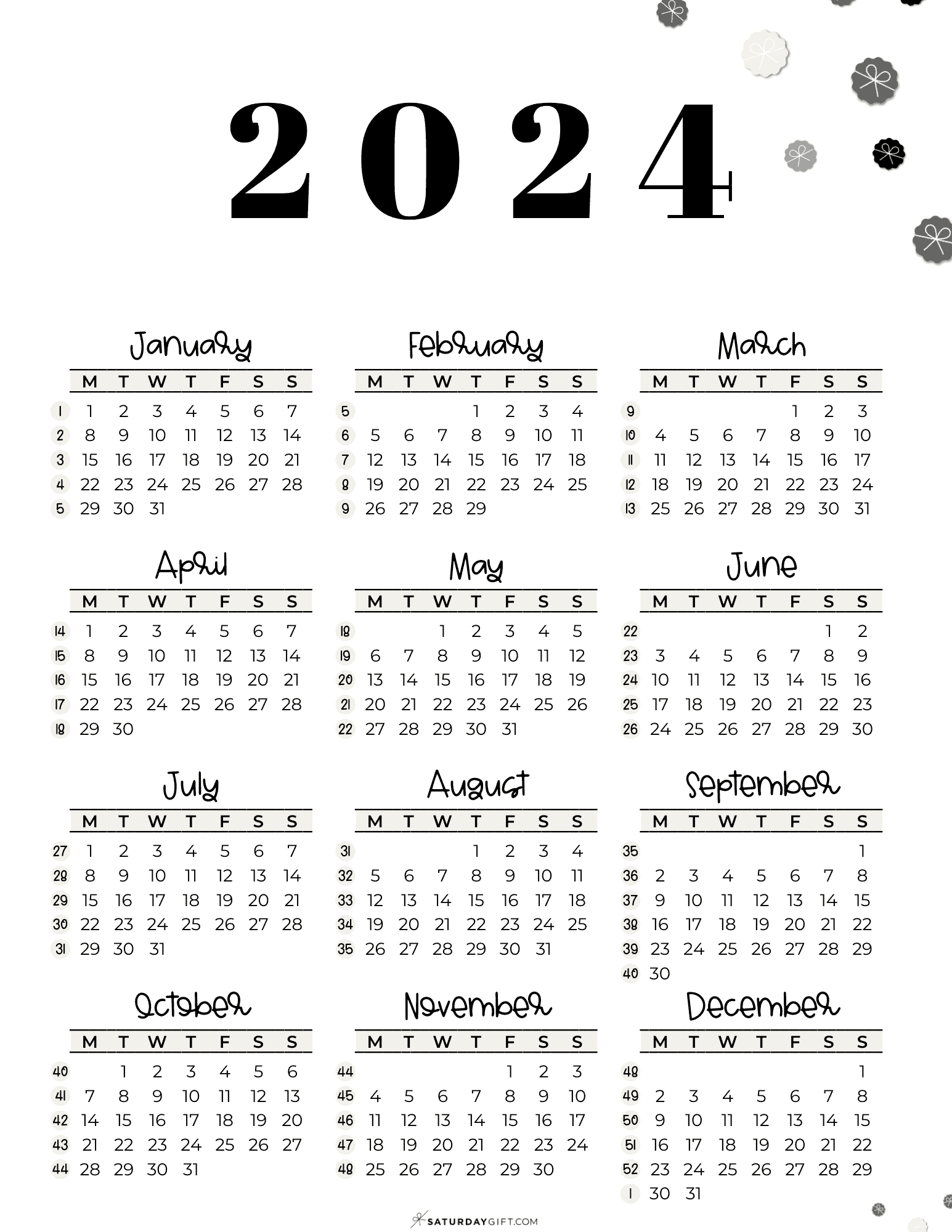 2024 calendar templates and images 2024 calendar pdf word excel