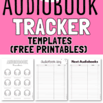 21 Audiobook Tracker Templates | SaturdayGift