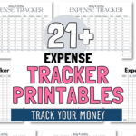 21+ Expense Tracker Printables | SaturdayGift