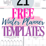 21 Free Winter Planner Templates | SaturdayGift