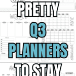 21 Pretty Q3 Planners to Stay Organized | SaturdayGift