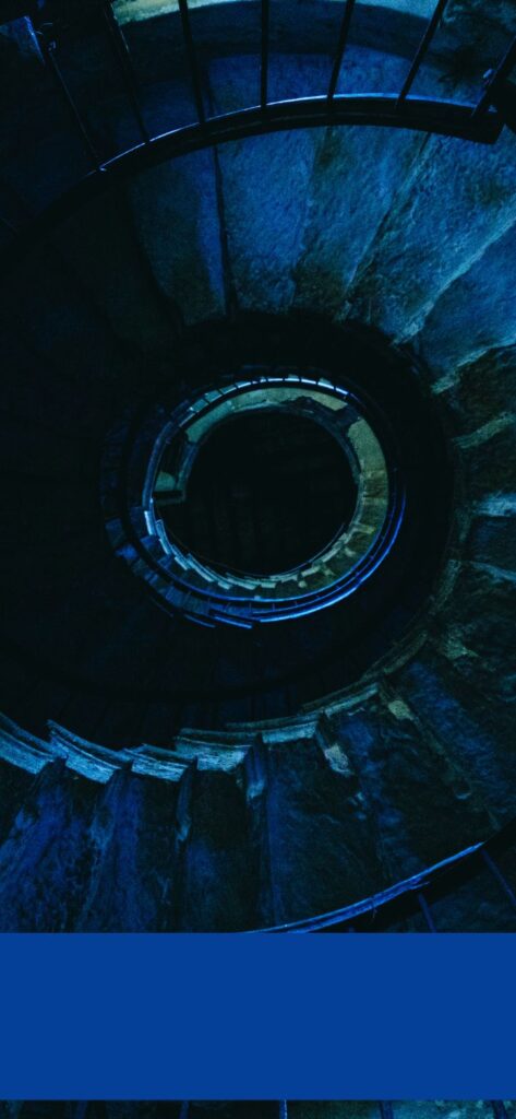 22. Halloween Wallpaper - Spooky staircase | SaturdayGift
