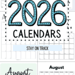 23 August 2026 Calendars | SaturdayGift
