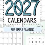 23 August 2027 Calendars - For Simple Planning | SaturdayGift