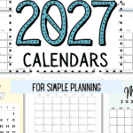 23 May 2027 Calendars - For Simple Planning | SaturdayGift