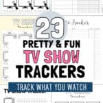 23 Pretty & Fun TV Show Trackers | SaturdayGift