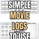 23 Simple Movie Logs to Use & Track | SaturdayGift