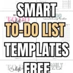 23+ Smart To-Do List Templates Free Printables | SaturdayGift