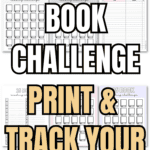 25 Book Challenge Print & Track Your Reading | SaturdayGift