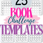 25 Book Challenge Templates | SaturdayGift