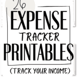 26 Expense Tracker Printables | SaturdayGift