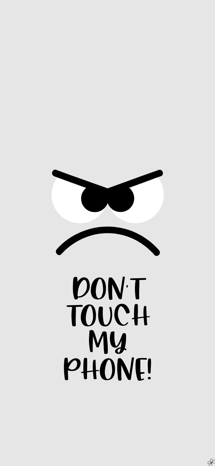 Don't Touch My Phone Wallpaper 25 Super Cute Backgrounds for iPhone