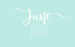 June Desktop Wallpaper - 21 Cute & Free June 2025 Calendar Backgrounds
